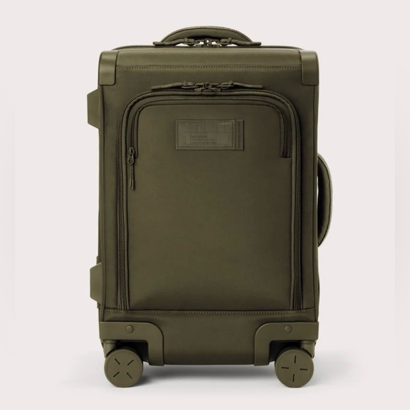 Dagne Dover Handbags - Dagne Dover Seattle Carry-On Luggage Suitcase in Dark Moss (Green) 20.5” (EUC)